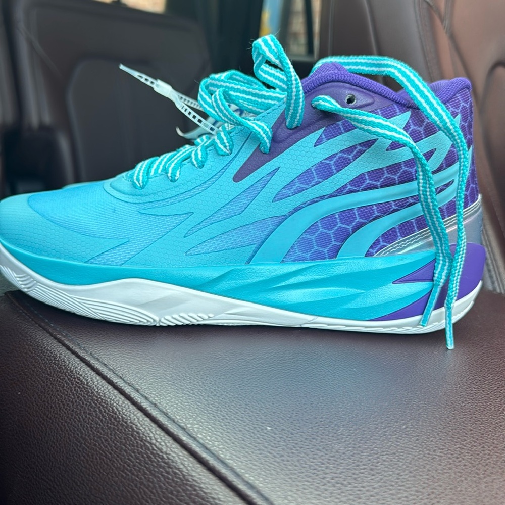 Puma LeMelo Ball MB.02.  Light blue/Purple